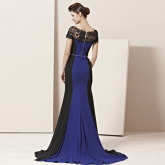 Cod.: 30016 - Vestido de Festa Color Block