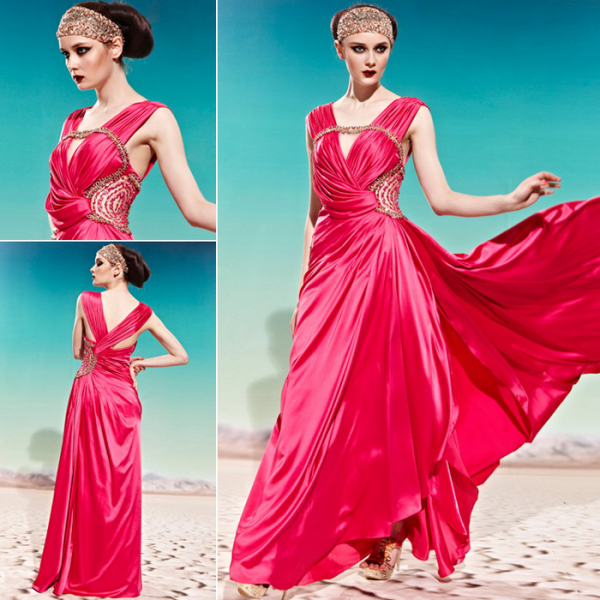 Cod.: 58009 - Vestido de Festa Pink