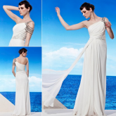 Cod.: 56885 - Vestido Branco Estilo Greco Romano