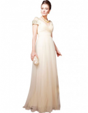 Cod.: 56815 - Vestido de Festa Longo Ivory em Tule