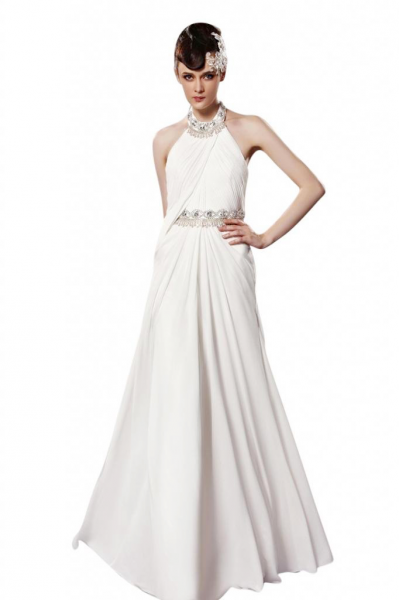 Cod.: 81168 - Vestido Branco Frente Única